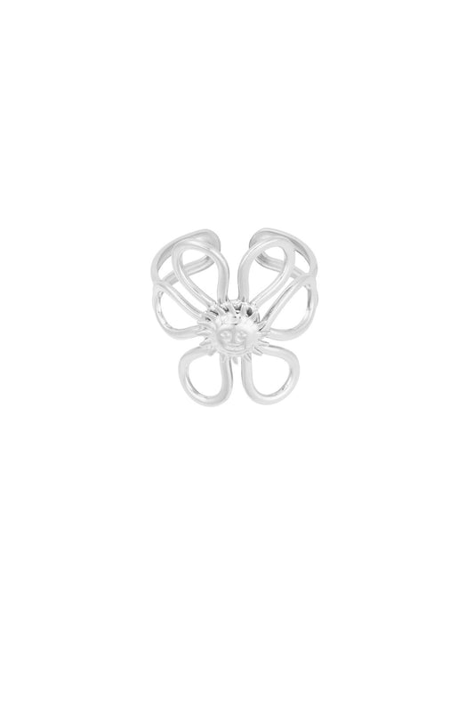 Sunflower ring - zilver