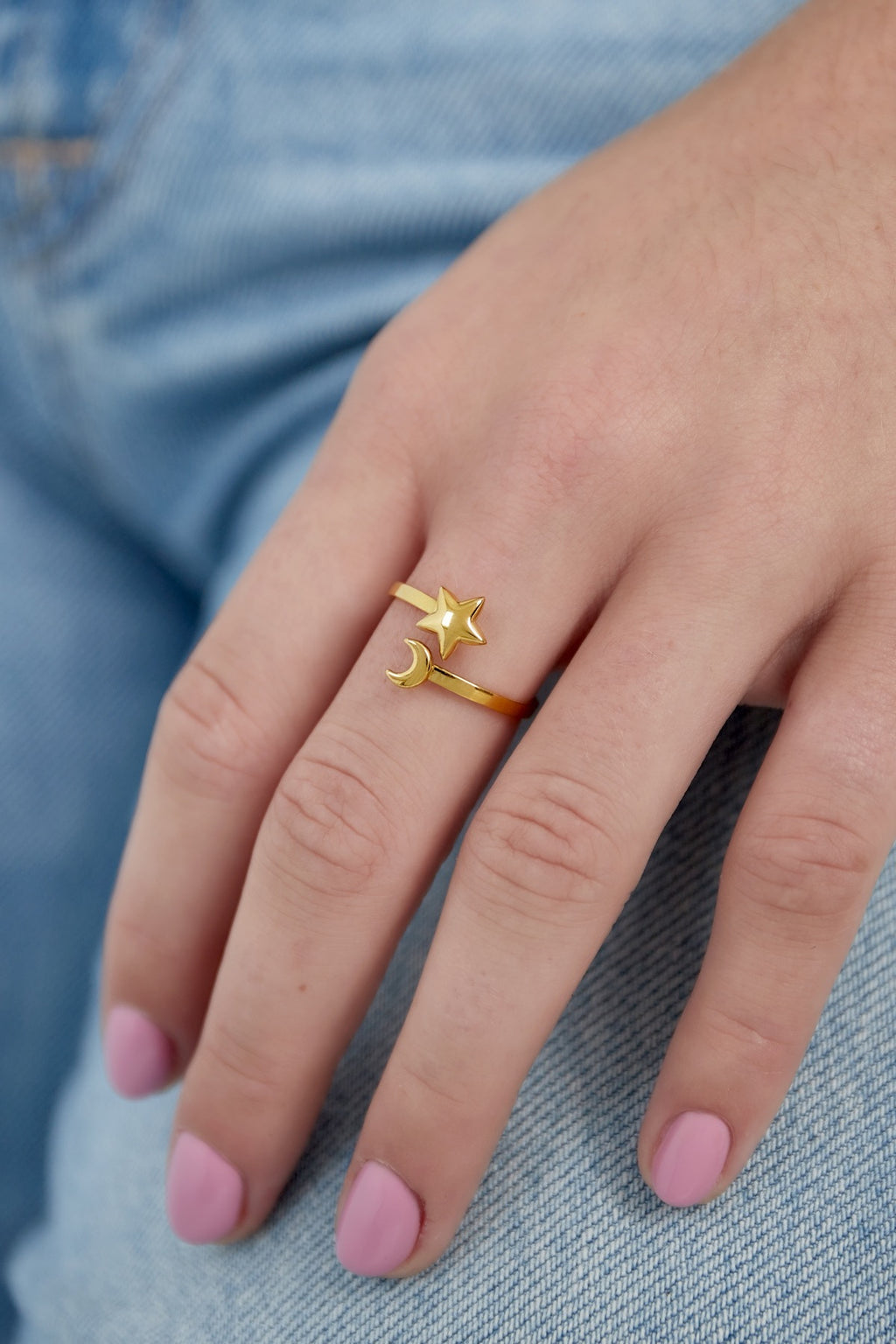 Heavenly sign ring - goud