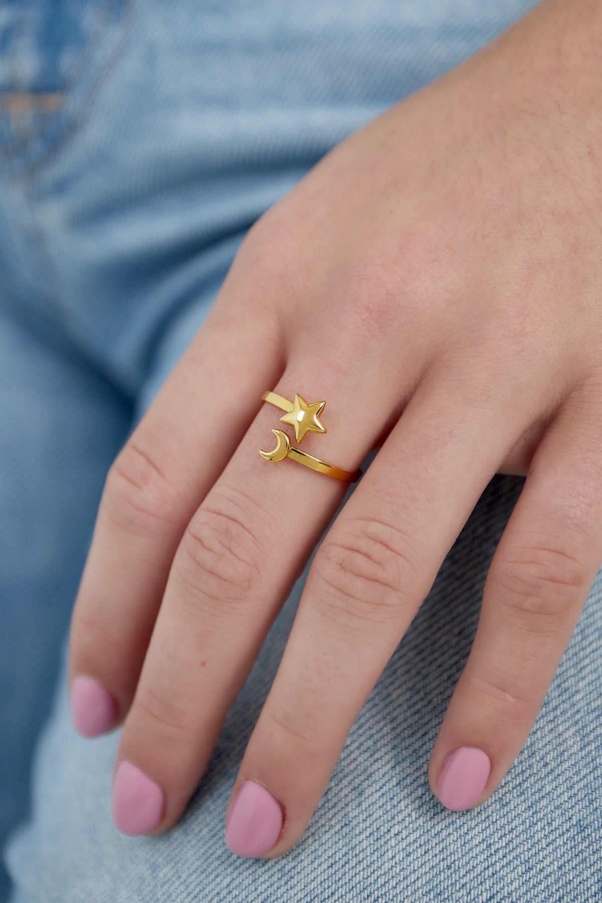 Heavenly sign ring - goud