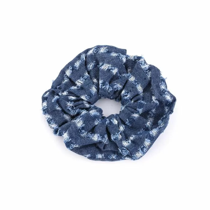 Jeans scrunchie - dark blue