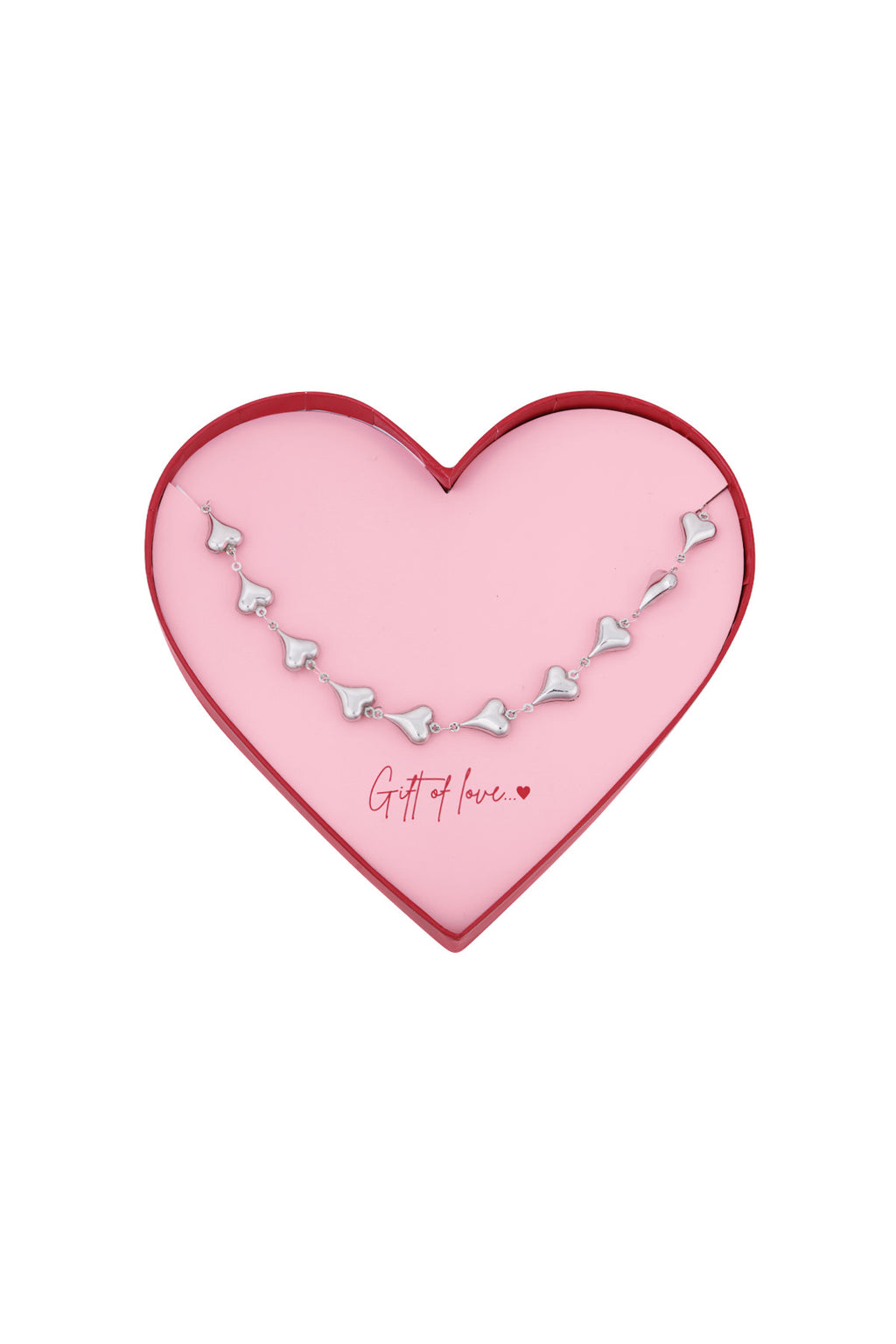 Gift of love ketting - zilver