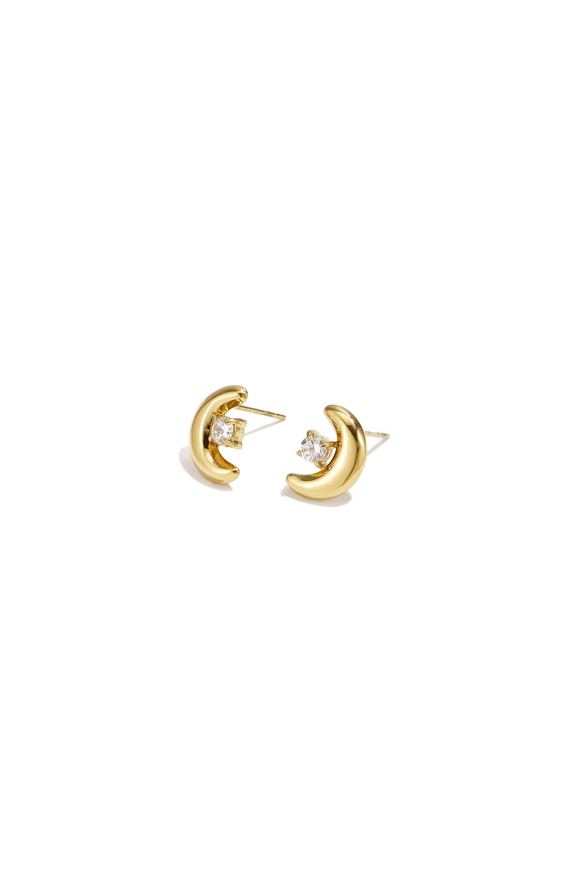 Moonie studs oorbellen