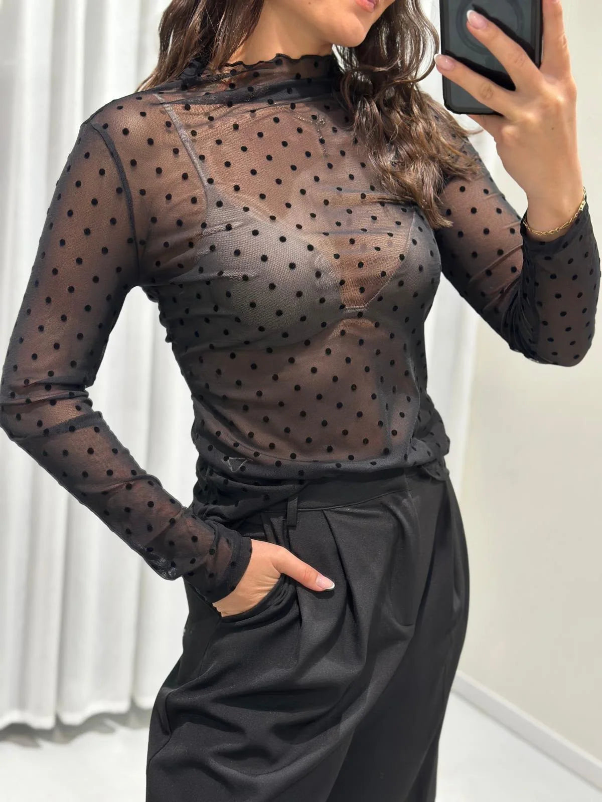 Judy top - black