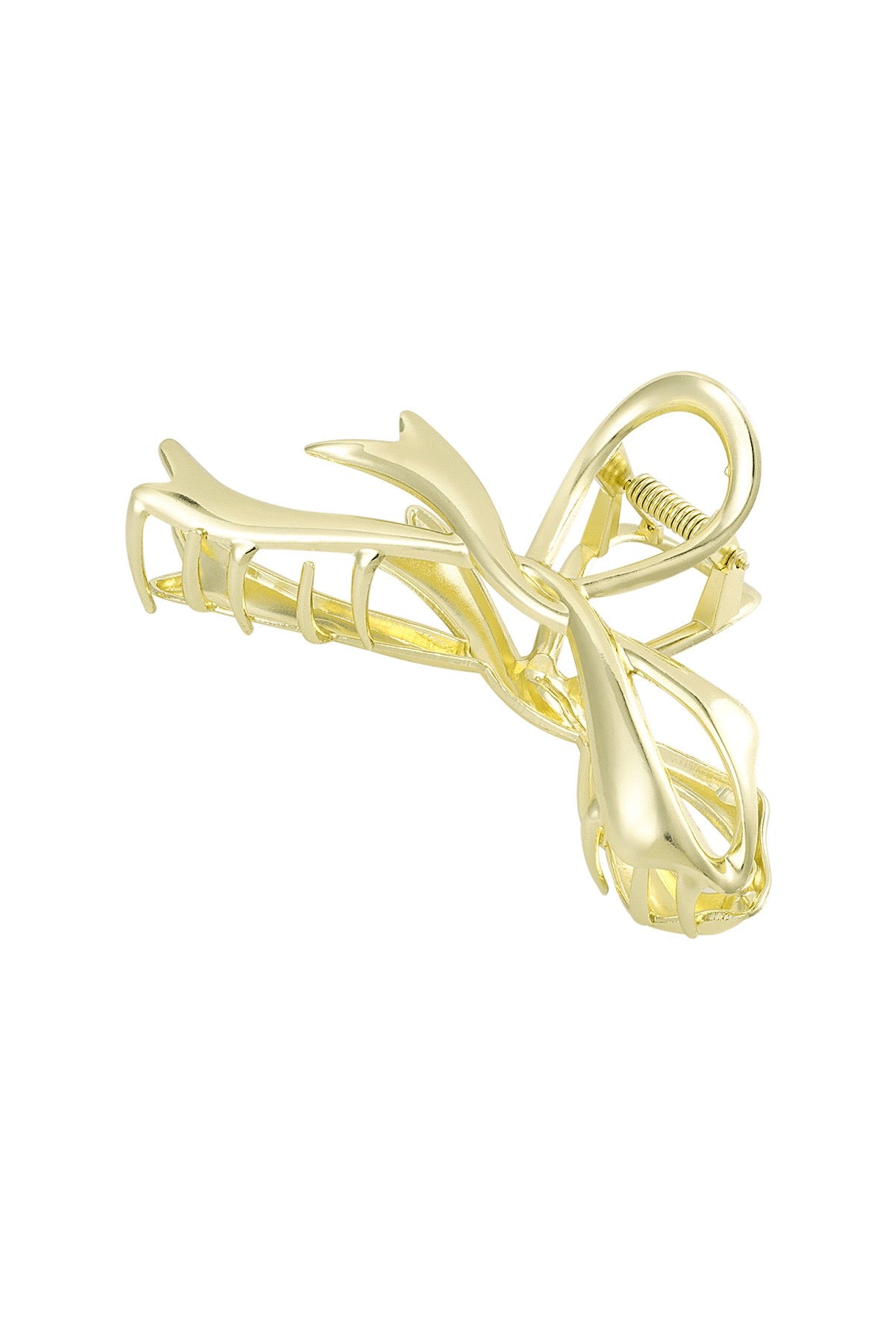Strik haarclip - goud