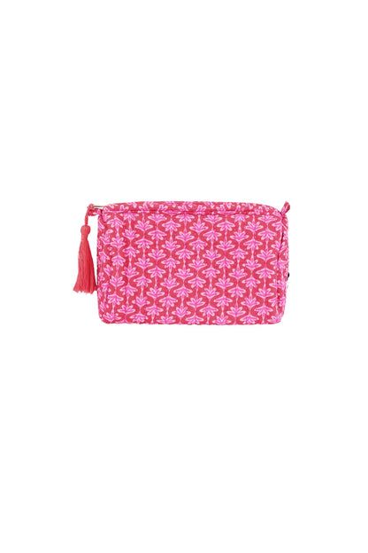 Bloemen make-uptas - pink