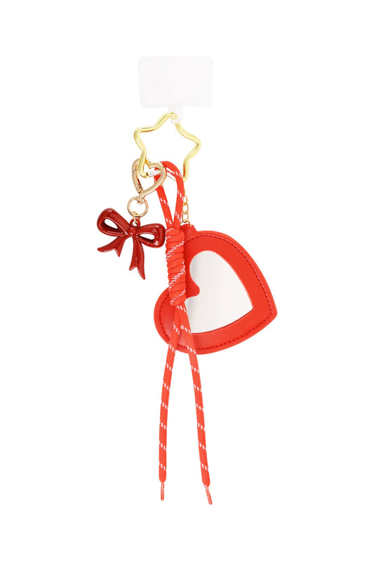 Tasbedel liefde strik ster - rood