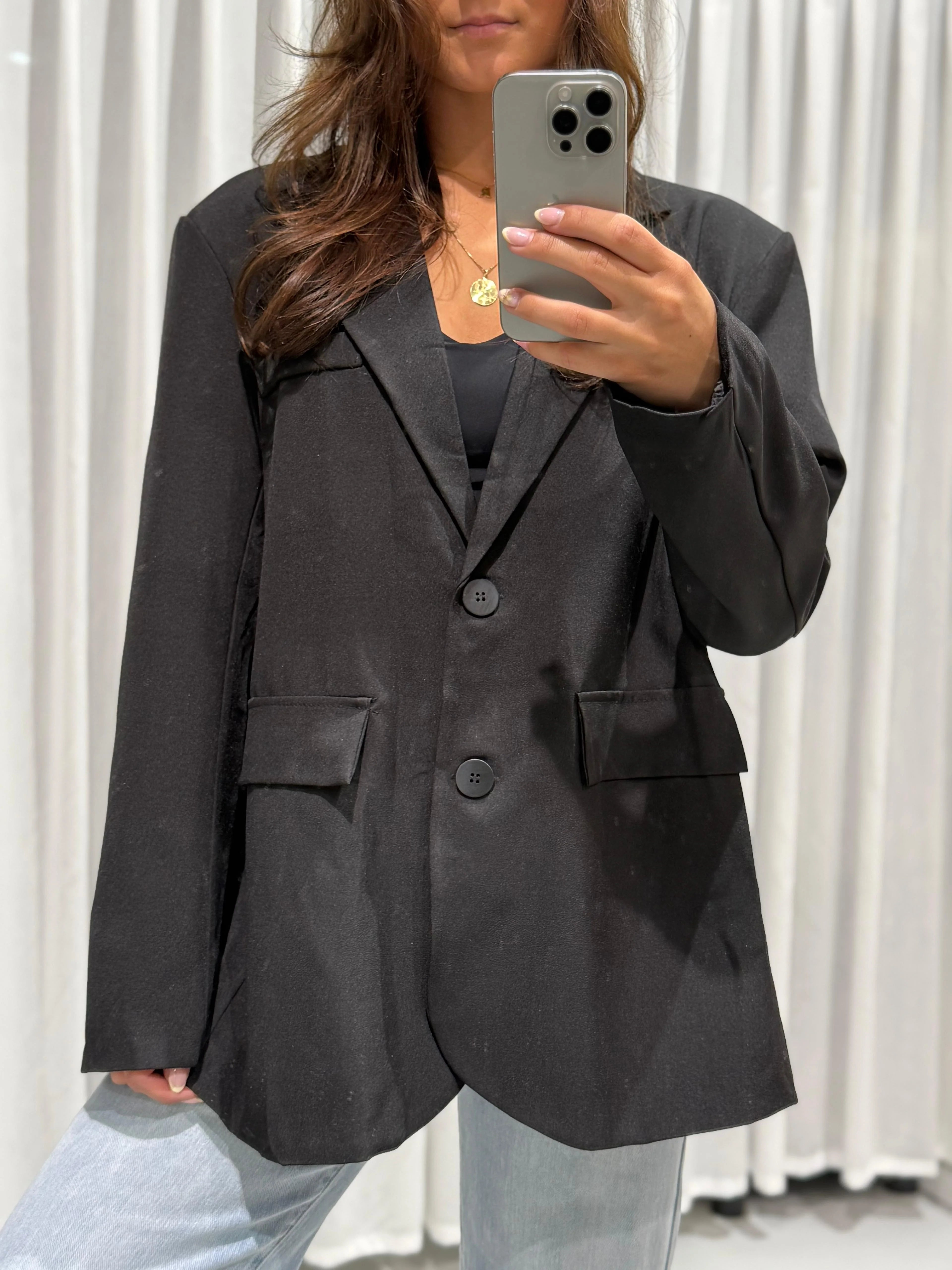 Jaimy blazer - black