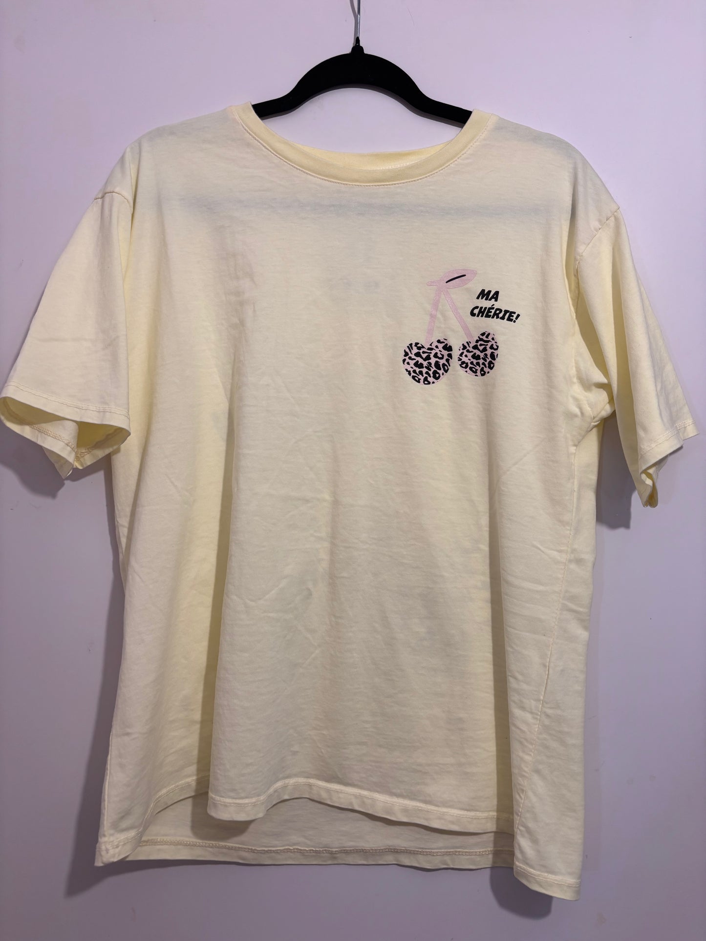 Ma chérie T-Shirt - Yellow