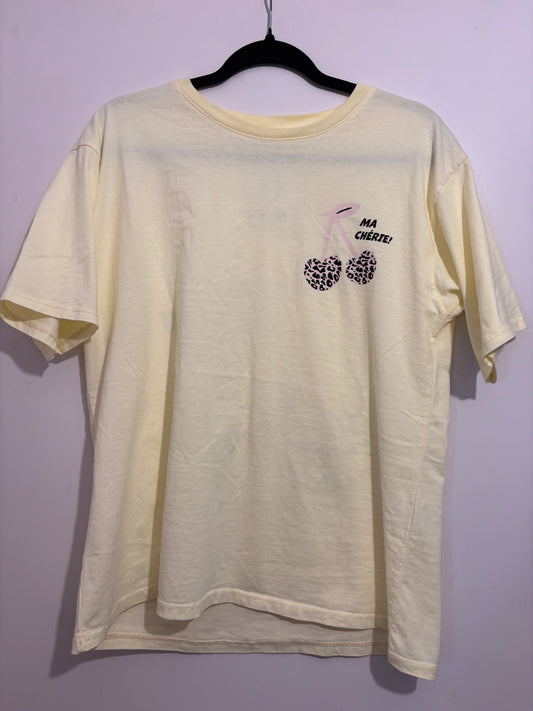 Ma chérie T-Shirt - Yellow