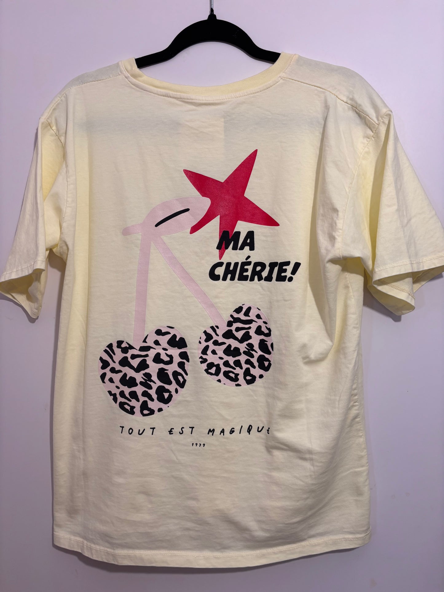 Ma chérie T-Shirt - Yellow
