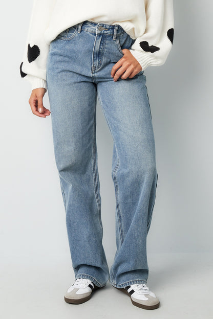 Wild heart jeans - blauw