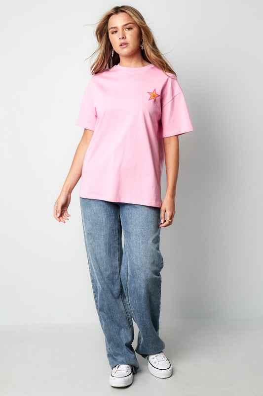 Gimme stars T-Shirt - roze