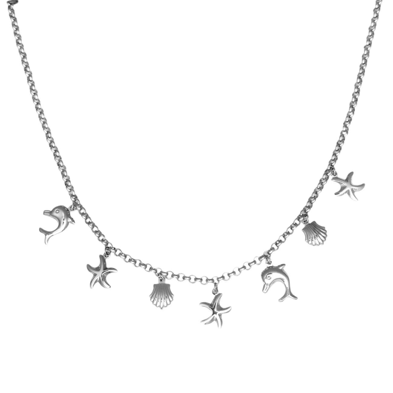 Happy zee bedelketting - zilver