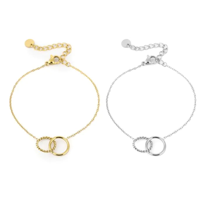 Forever connected friendship armbandjes