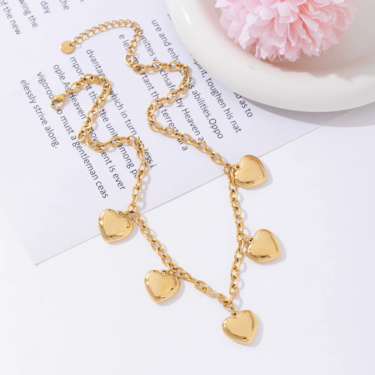 Bunny bedelketting - goud