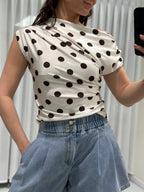 Mia top white
