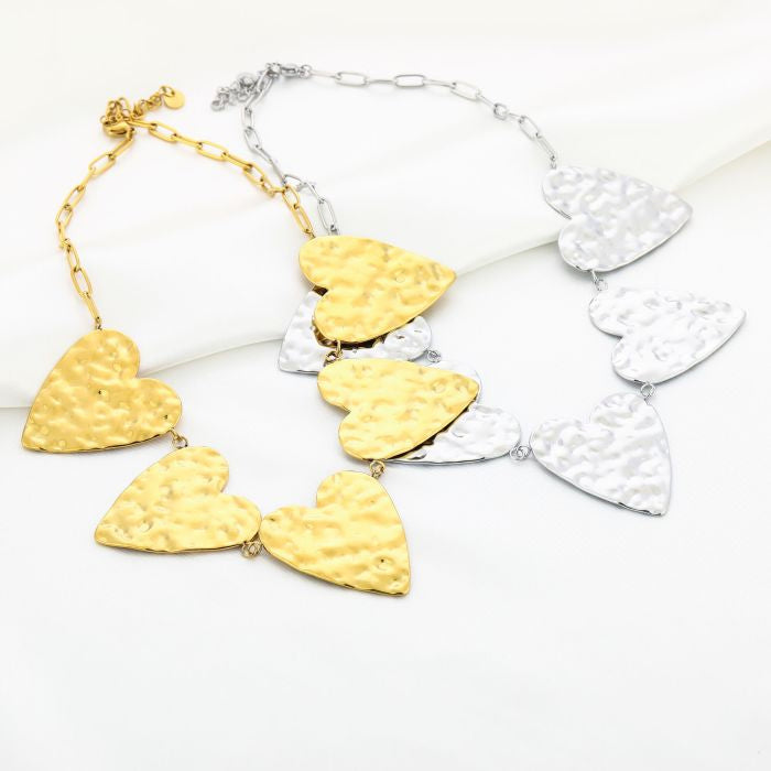XL heart ketting