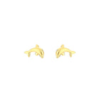 Dolphie studs oorbellen