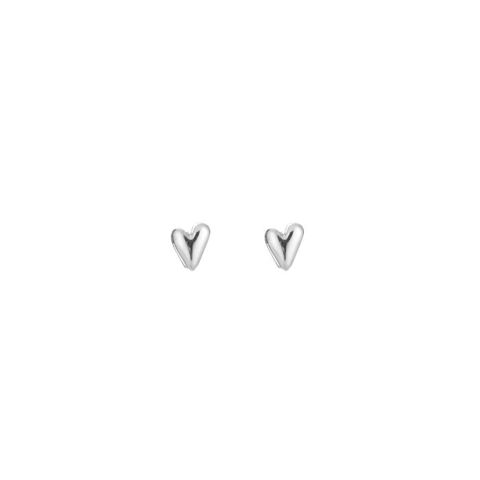 Tiny love studs oorbellen