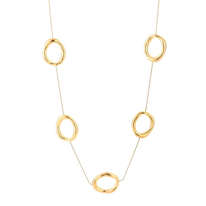 Linked Circles ketting