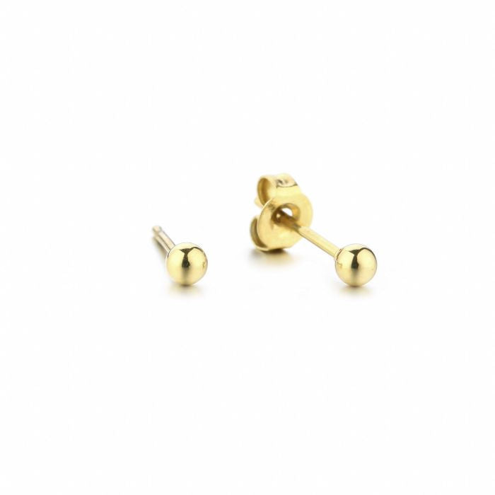 Circle ball studs oorbellen