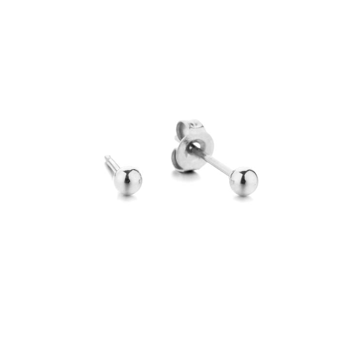 Circle ball studs oorbellen