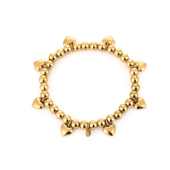 Heart candy armband