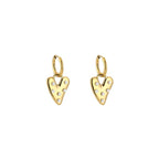 Dreamy pearl heart oorbellen