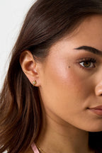 Vallende ster studs oorbellen