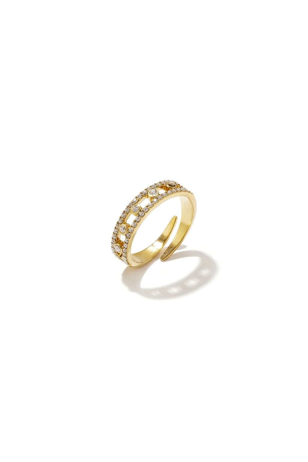 Pure gem ring