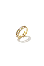 Pure gem ring
