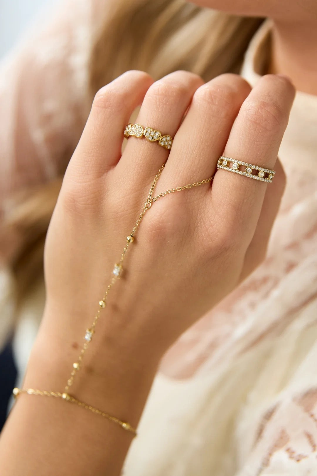 Pure gem ring