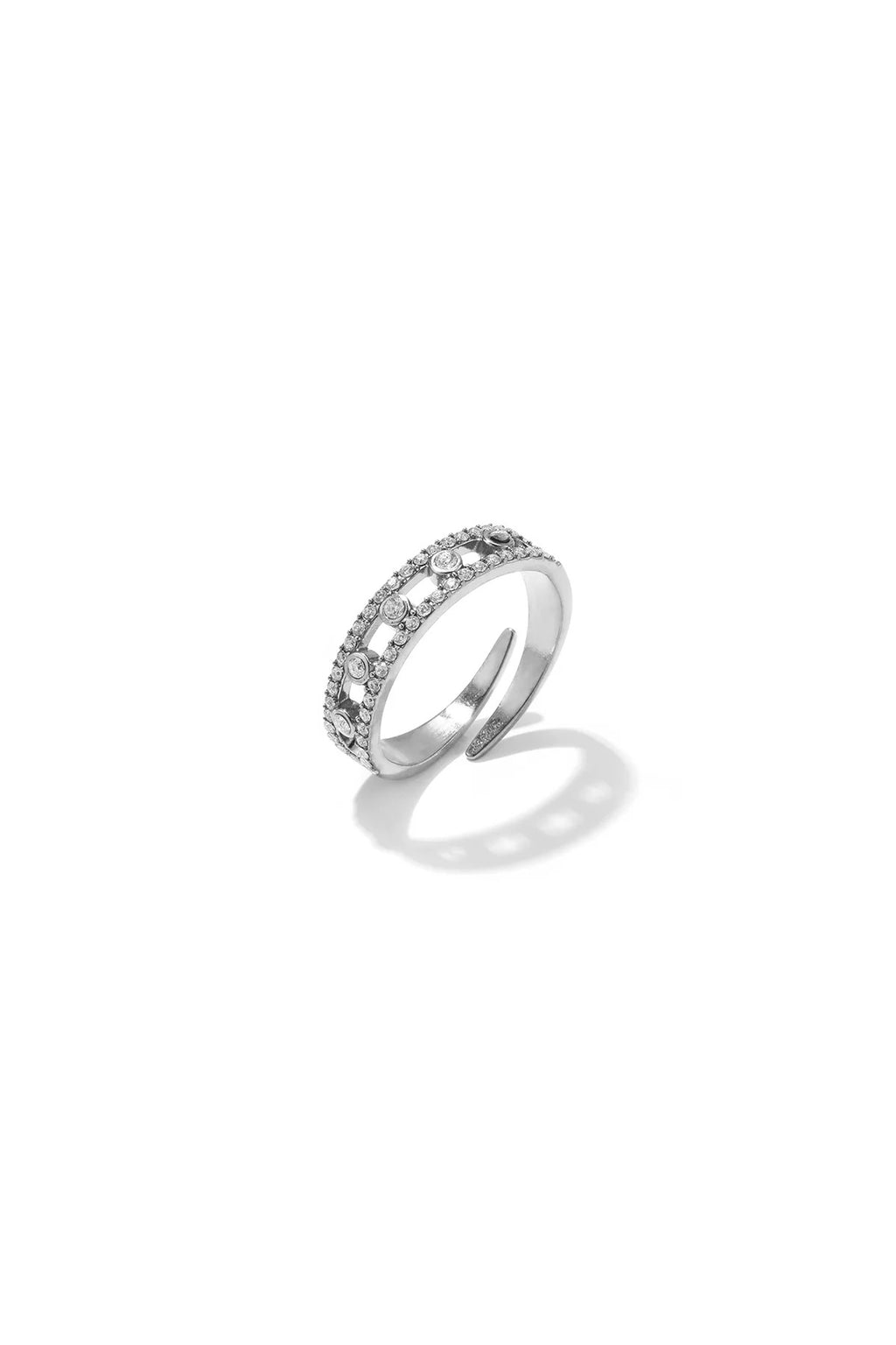 Pure gem ring