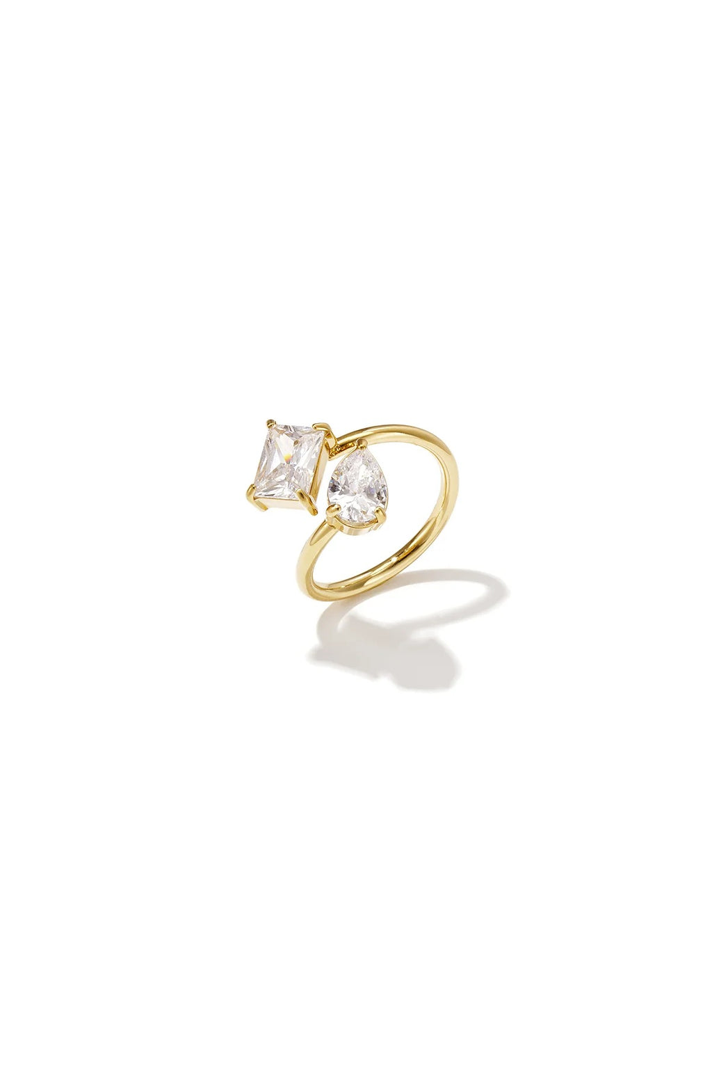 Duo shape ring