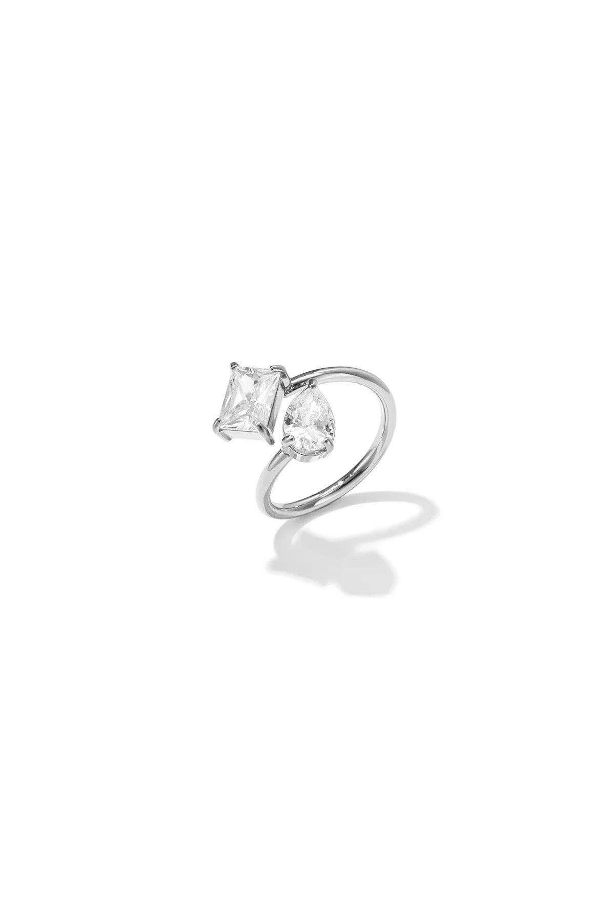 Duo shape ring