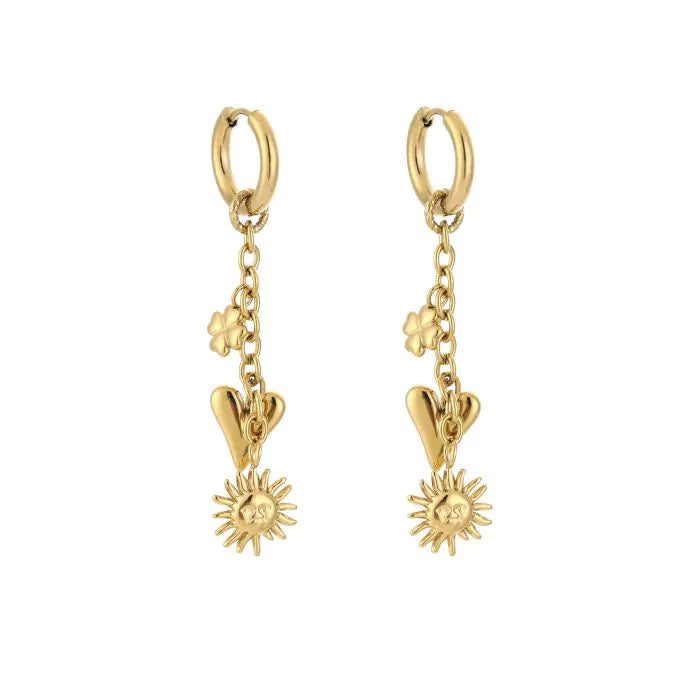 Solar love drops - goud