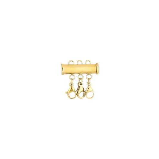 Multi ketting sluiting - goud