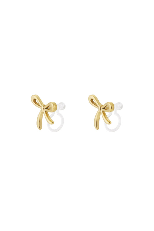 Strik clip oorbelleb - goud