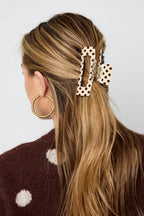 Stippen haarclip